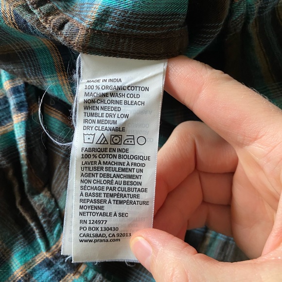 Mens prana button down shirt - Picture 6 of 7